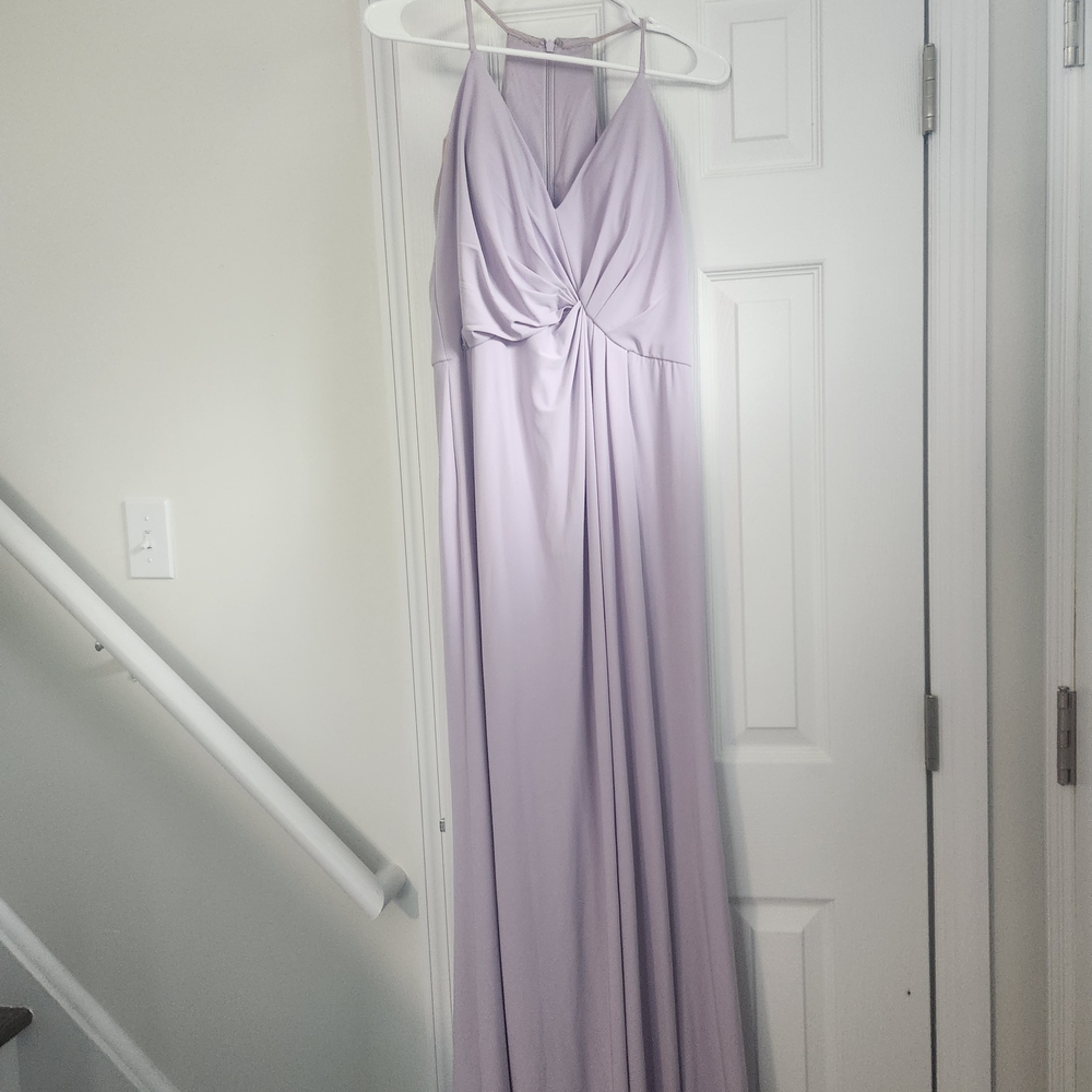 Elegant Lavender Evening Gown